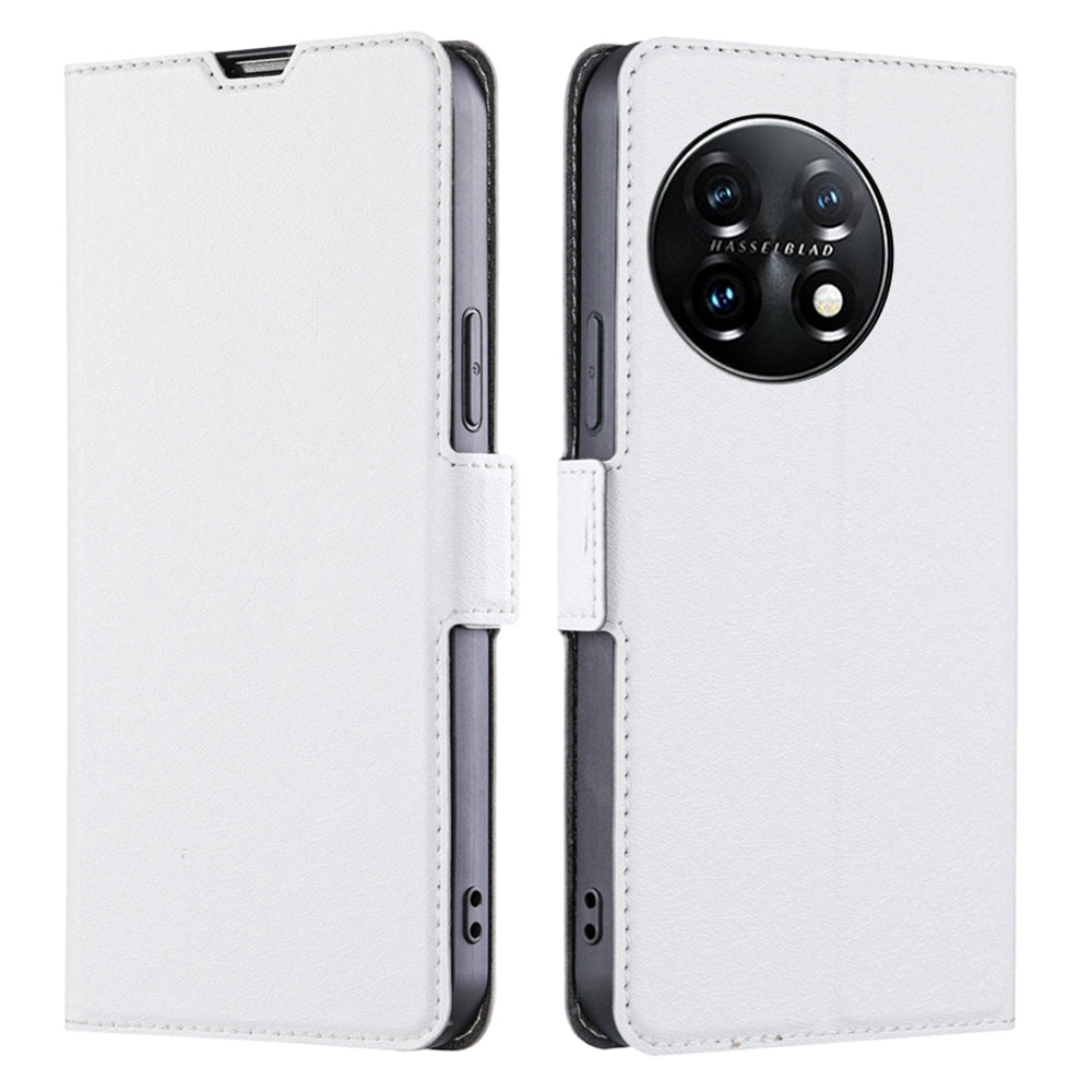 Cell Phone Cover for OnePlus 11 5G PU Leather Card Holder Drop-proof Flip Mobile Phone Case with Stand Cell Phone Cover for OnePlus 11 5G PU Leather Card Holder Drop-proof Flip Mobile Phone Case with Stand